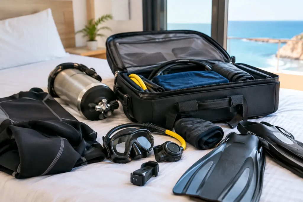 How to Pack Baja Diving Gear Without Overpacking